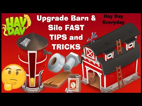 Video How to Upgrade Barn & Silo FAST - Hay Day Tips - youtube