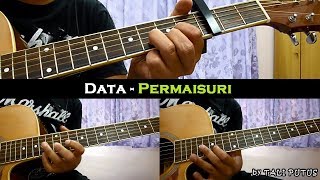 Data - Permaisuri (Instrumental/Full Acoustic/Guitar Cover) chords