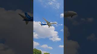 Norse 787-9 Dreamliner/Final approach to runway 22L/Flight Z0701 from LGW to JFK