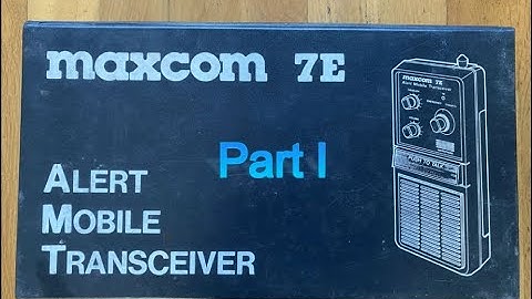 Maxcom 7e - Part I