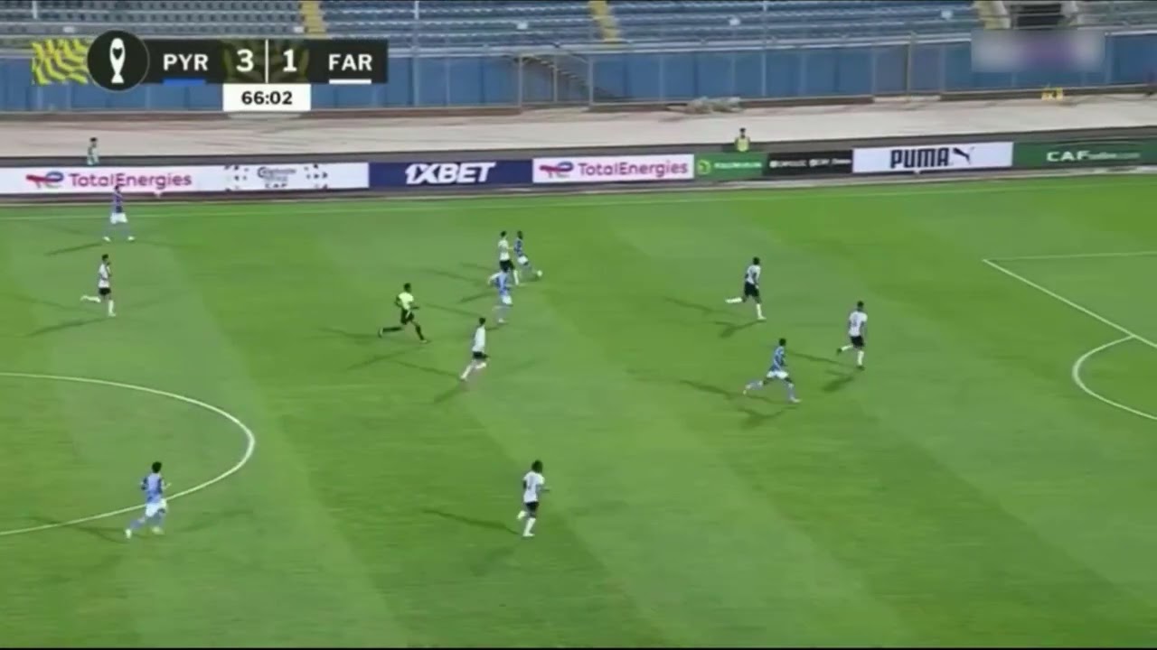 Pyramids - AS FAR : analyse tactique du match aller de 1/4 CAF Champions League