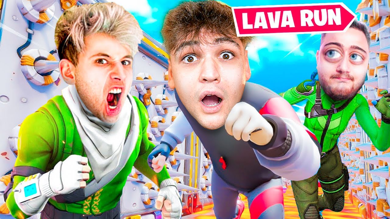 ΚΑΤΑΡΑΜΕΝΟ LAVA DEATHRUN ΣΤΟ FORTNITE !
