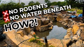 The NEGATIVE EDGE is filled! | Will the Drainage UNDER the POND work?! | NEGATIVE EDGE Part 4 New Pond Negative Edge Waterfall Day 10 In Beaumont Tx