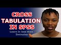 MASTER Cross Tabulation in SPSS in 5 Minutes! (2025 Tutorial)