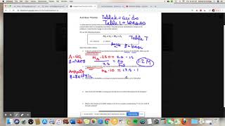 Regents Acid-Base Titration Worksheet Walkthrough