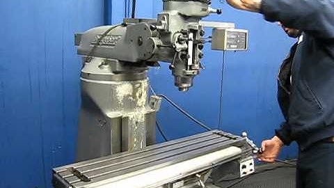 BRIDGEPORT 9" x 42" SERIES I VERTICAL MILLING MACHINE - POWER FEED & DRO