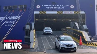S. Korea’s passenger car exports rise 41% in Q1 to record high