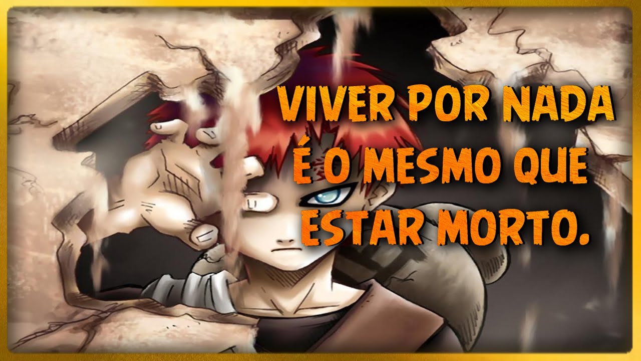 20 frases de Gaara do Deserto cheias de sabedoria