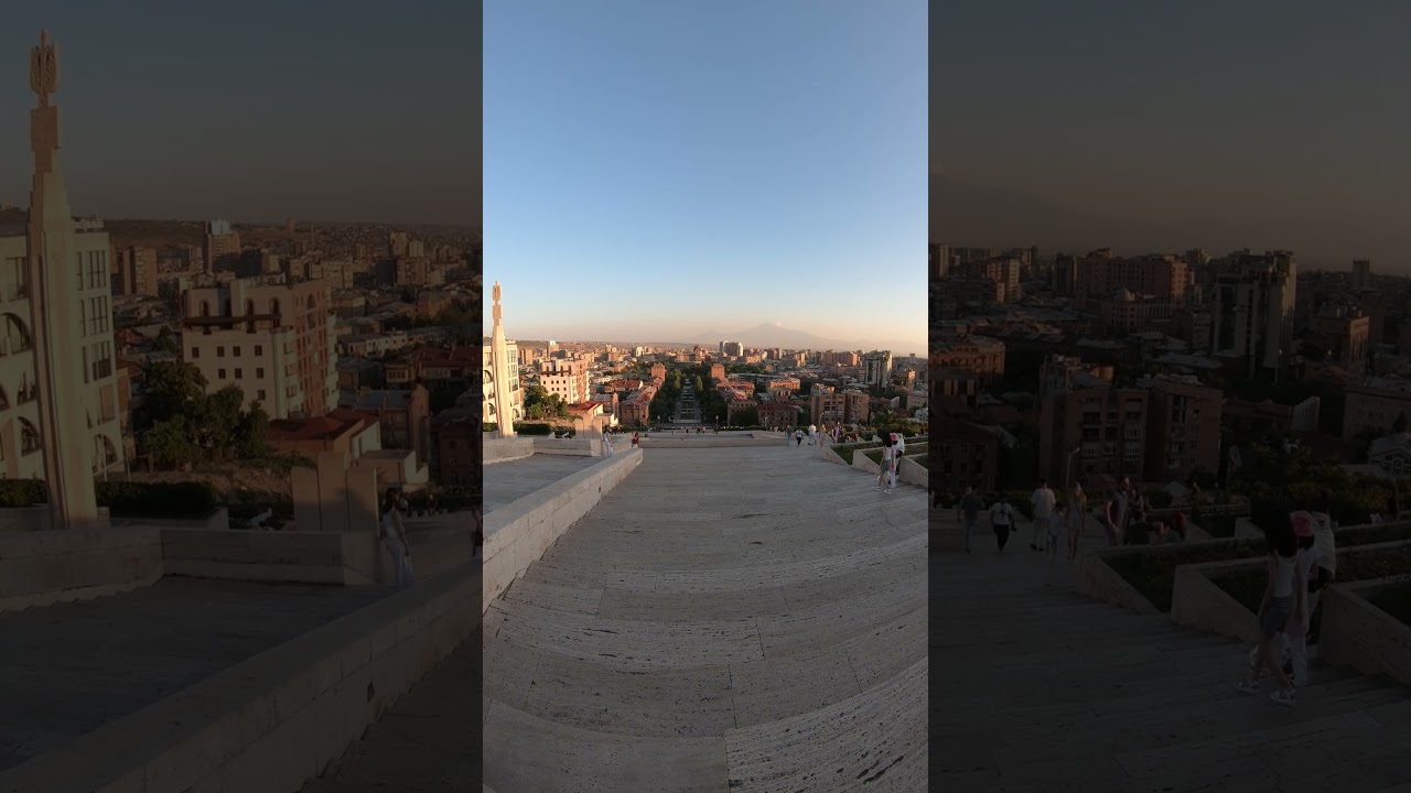 The mesmerizing splendor of the Yerevan Cascade in 4K