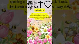 Bible Verse of the day | John 1:29 #bibleverse  #scripture #faith #jesus