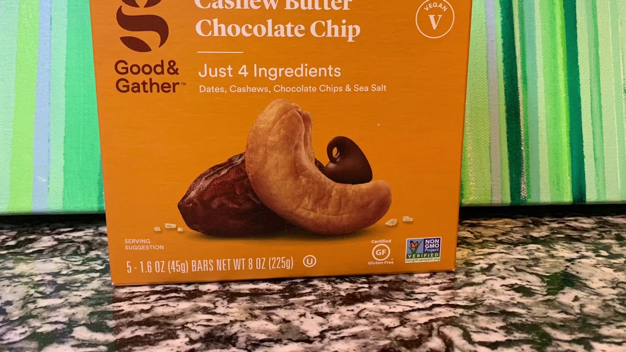 Good & Gather Date & Nut Bars