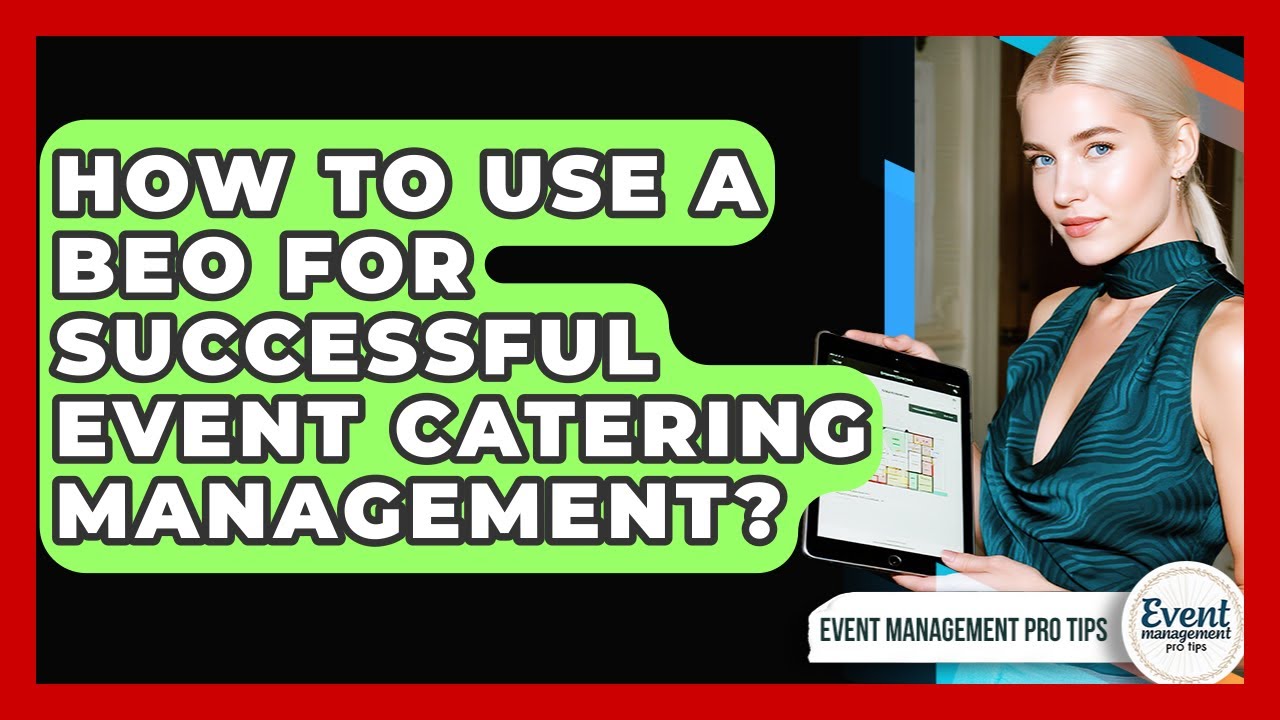 top 4 beo software reviews for event managers Images... How To Use A BEO For Successful Event Catering Management? - Event ...
