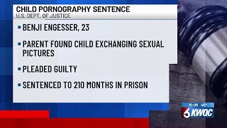 Davenport man sentenced to over 17 years in federal prison for child pornography charge