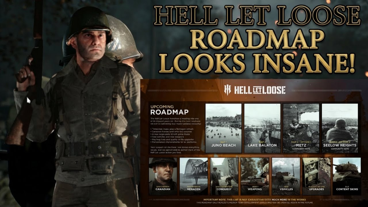 Hell Let Loose 2026 roadmap just dropped and it's HUGE!