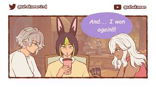 cynos dare (haikaveh) [GENSHIN IMPACT - COMIC MEME]