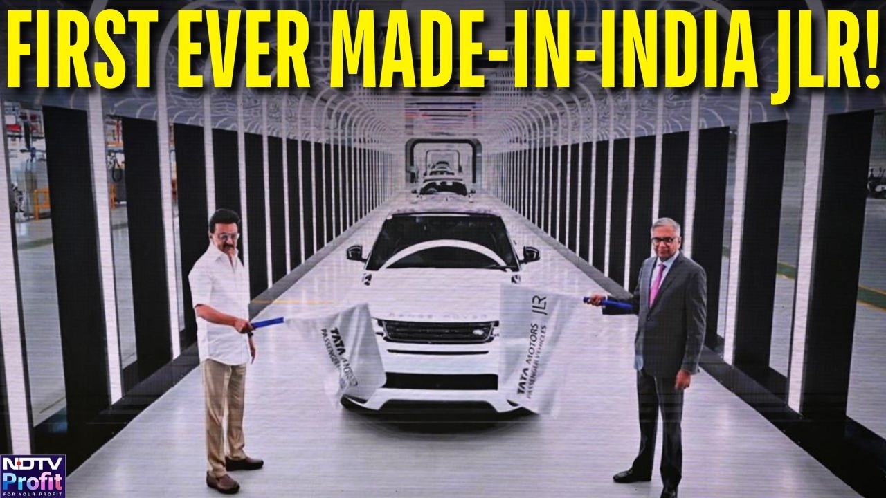 India’s First Made-In-India JLR! CM Stalin Launches ₹9,000 Cr Electric ...