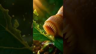 Snails Have 12,000 Teeth?! 🐌😱 #facts #scienceshorts #mindblown#viralreels #viralvideo