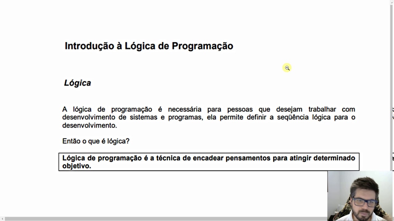 Curso de Lógica #1 - O que é lógica de programação? - YouTube