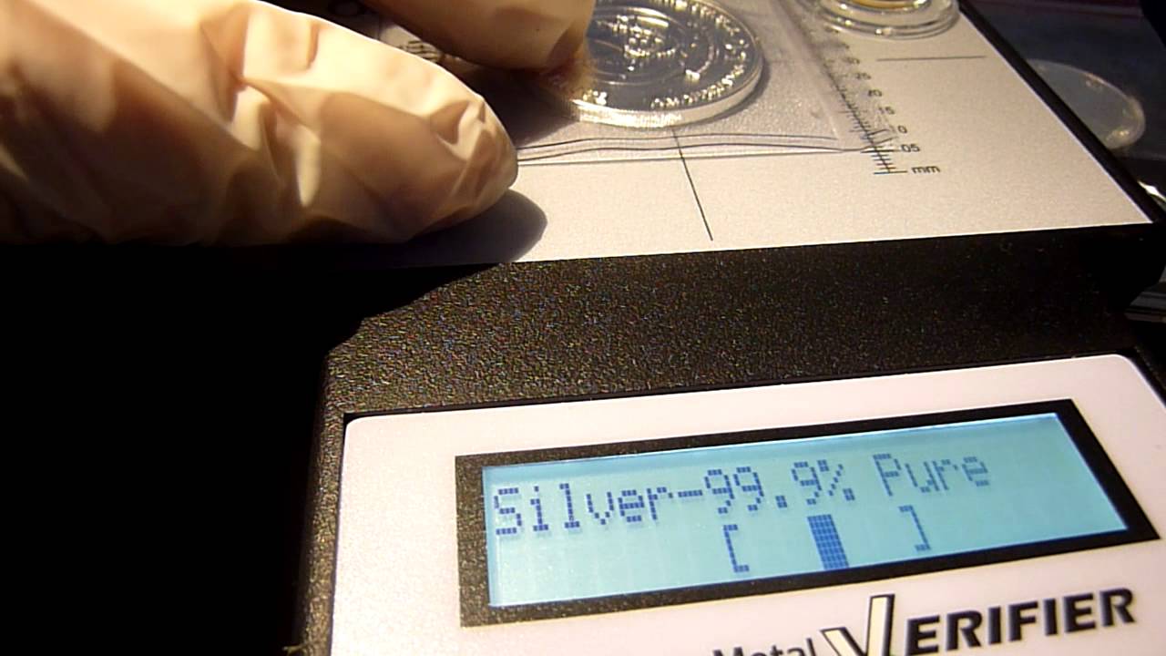 test my last purchase 2015 silver gold coin precious metal verifier
