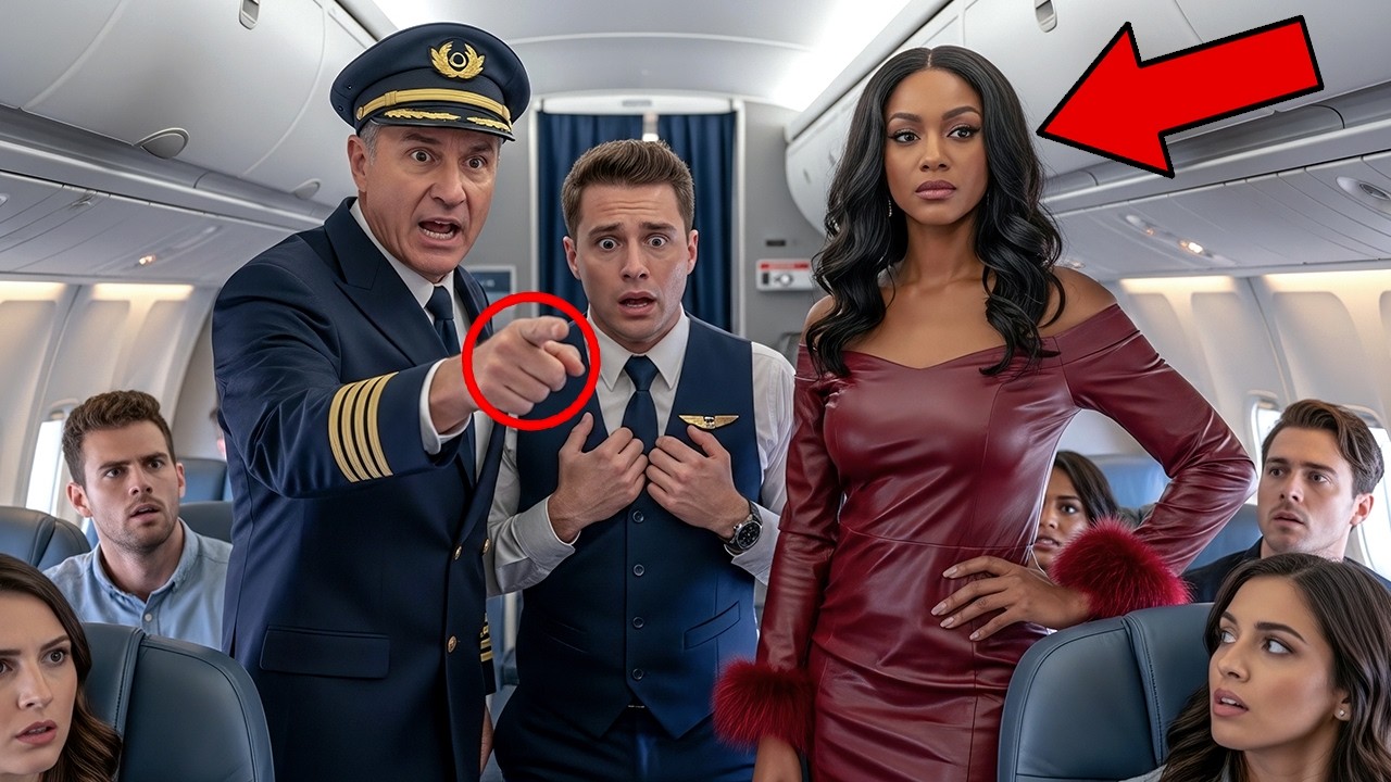 Crew Laughs at Black Woman in First Class — Until the Plane Is Rerouted on Her Order