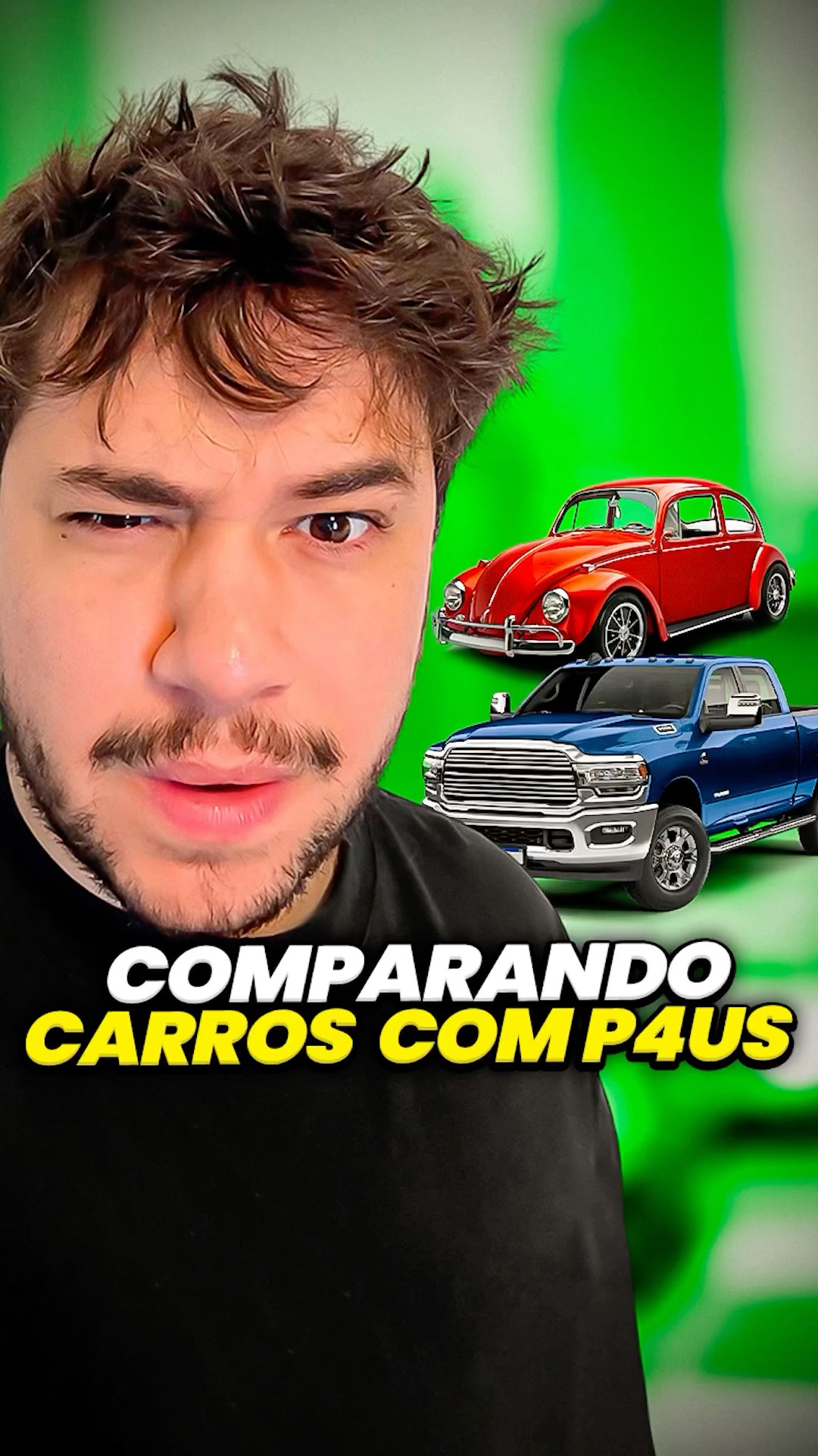 comparando carros com p4us... #livedobrino #humor #MundinhoBrino