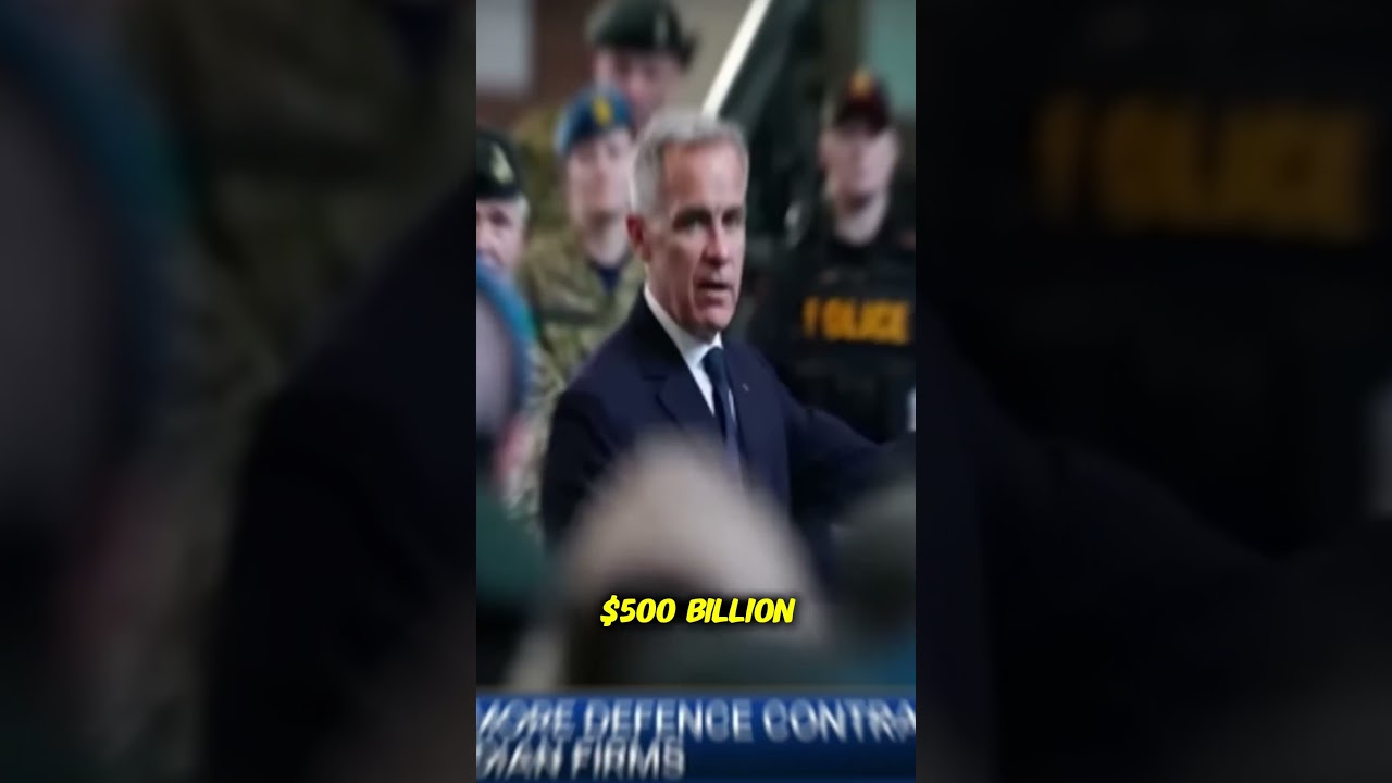 Carney speech on Canada defense plan " $500 Billion Diverse From The U.S.A." 