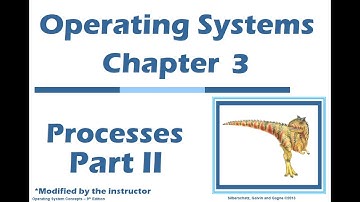 OS Chapter 3 - Processes: Part 2