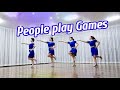 People play games line dance high improverroosamekto mamekinamarch 2023