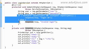Java Web 3 Parámetros, método GET y POST en Servlets. Video tutorial.