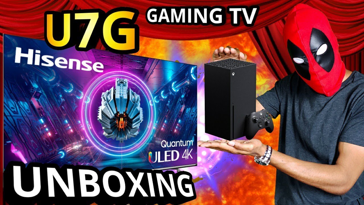 Ultimate Hisense U7G Unboxing, Assembly, Walkthrough, & Demo!