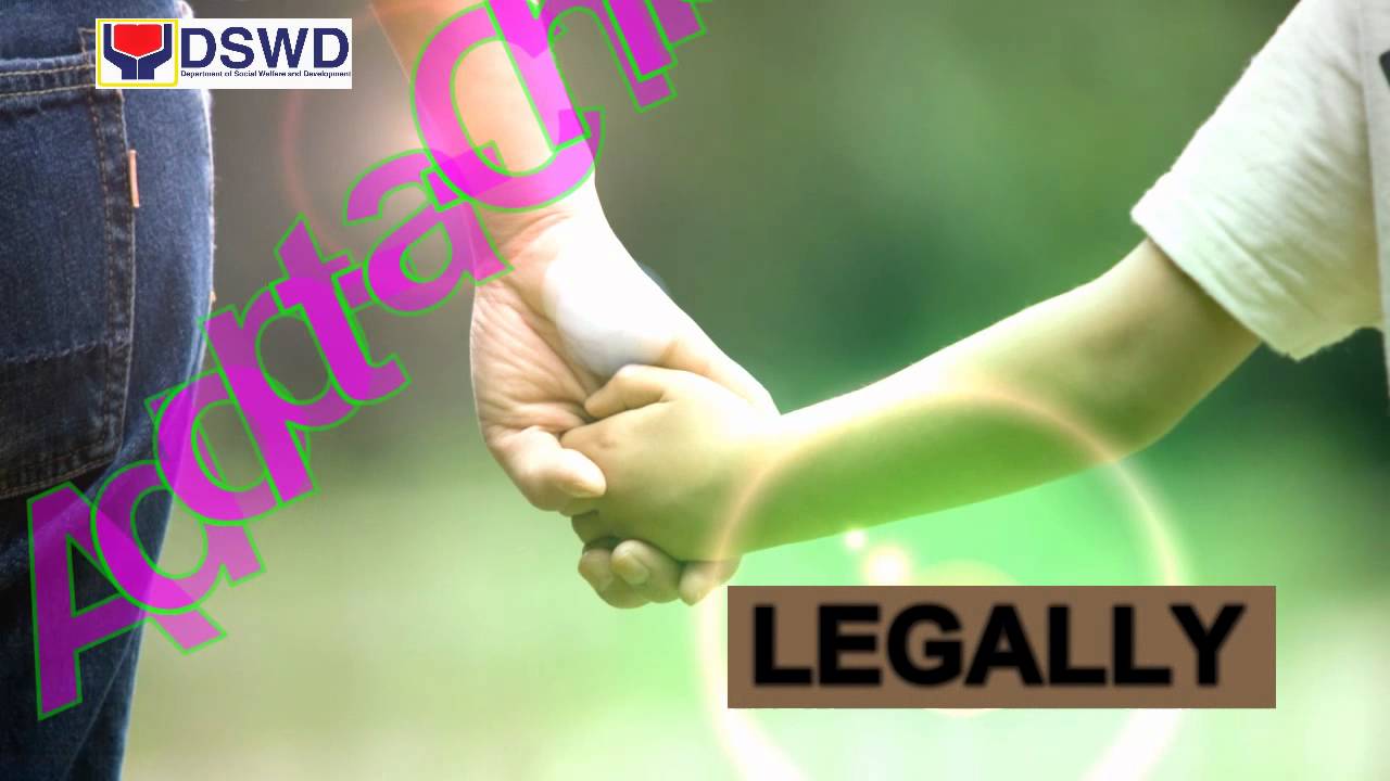 Adopt a Child Legally DSWD Caraga Advocacy - YouTube