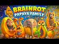 Italian Brainrot But They Are Papaya Brainrot Family