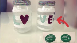 حاجات في المطبخ اوعي ترميها ?حوليها لمنظم ميكب او ديكور  اعادة تدوير Tomato jars recycling ?