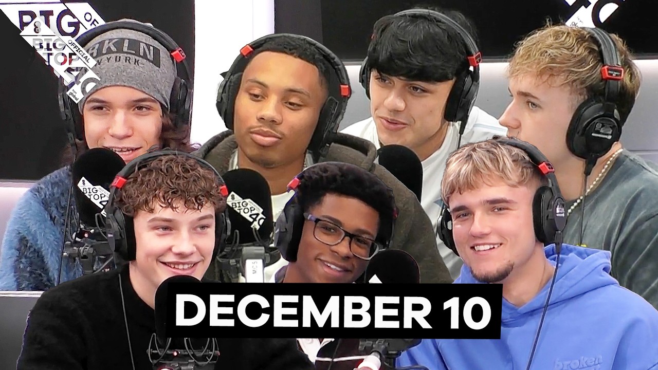 December 10 play a hilarious version of ‘Who’s Most Likely To?’ | Big Top 40
