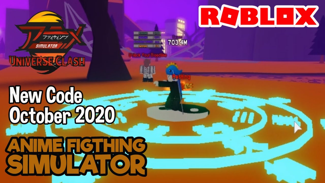 Anime Fighting Simulator Codes October 2020 Anime