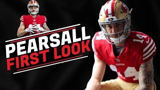 49ers update: Ricky Pearsall in full uniform