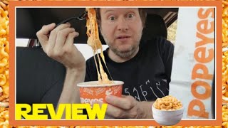 Popeyes NEW Home style Mac & Cheese REVIEW!