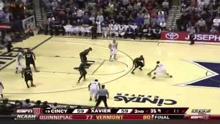 2009-10 Crosstown Shootout: Xavier vs #19 Cincinnati (highlight clip)