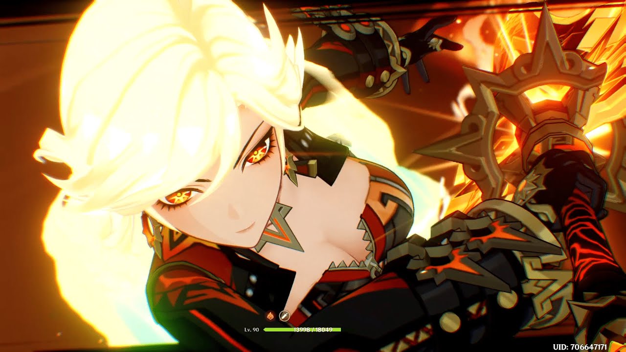 Genshin Impact - Melt Mavuika C2R1 Showcase - Aeonblight Drake