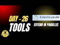Extend in parallel tool Day -26 | Bharat Pattern Master Institute | Optitex 24 software