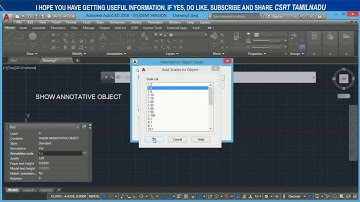 102 (STATUS BAR) (ANNOALLVISIBLE) SHOW ANNOTATION OBJECTS OPTION AUTOCAD