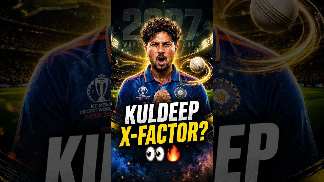 Kuldeep Yadav Will Be India’s X-Factor in 2027 World Cup? #cricket #shorts