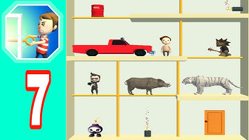 Pin Rescue - Gameplay Walkthrough Part 7 Levels 261-300 (iOS, Android)