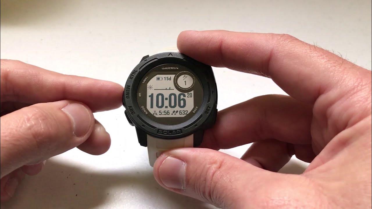 Garmin Instinct Tracking Floors Climbed YouTube