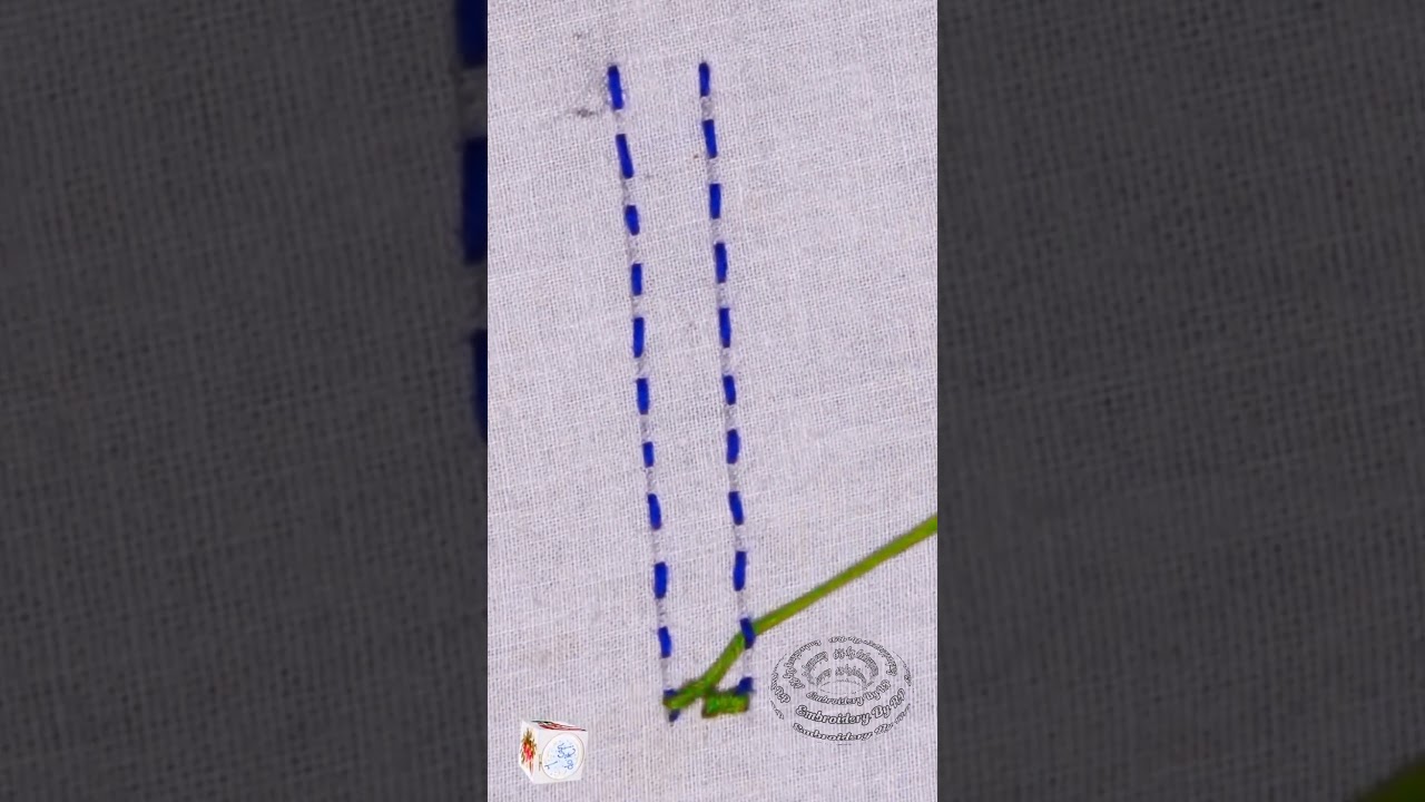 Basic Stitch Tutorial Embroidery By RP 