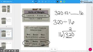Math Lesson 10 3 Customary Weight