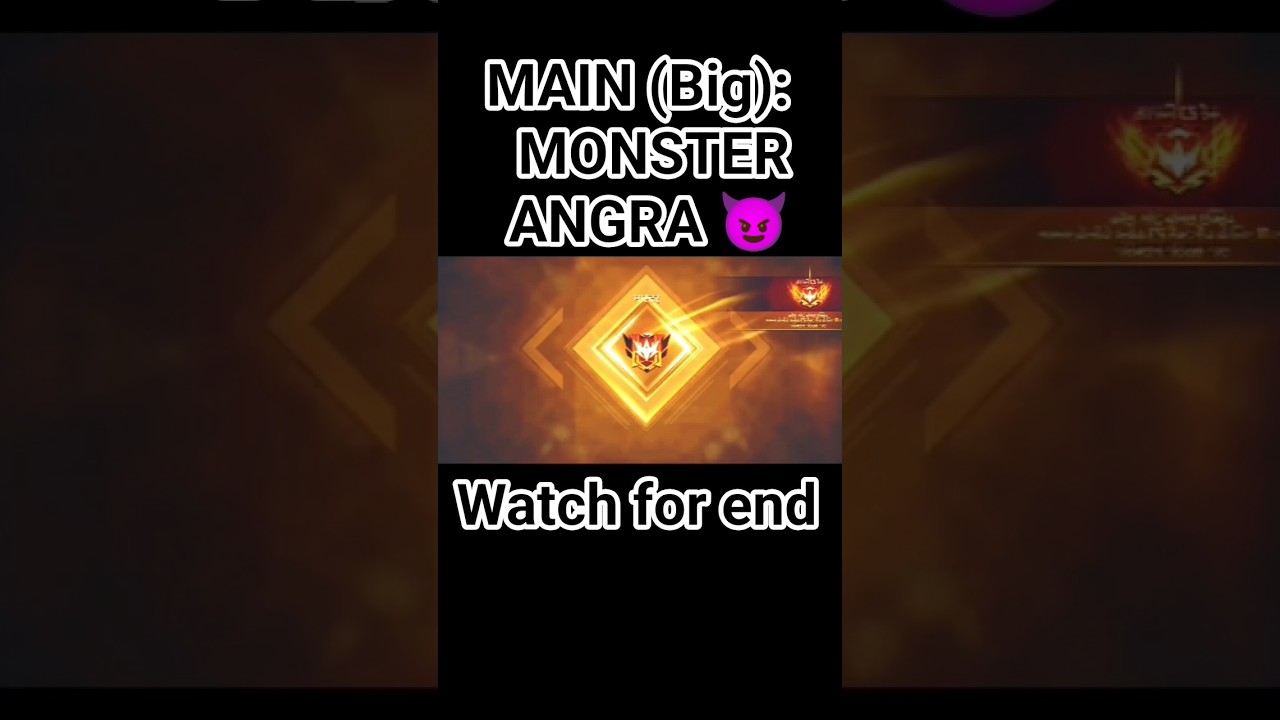 😈 MONSTER ANGRA OP 🔥 | Free Fire MAX Brutal Gameplay