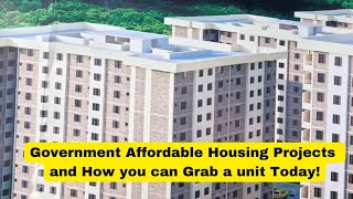 Apartment Units Under the Affordable Housing Projects.