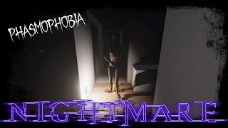 Phasmophobia | All Maps Pt. 1 | Nightmare | Solo | No Commentary | Ep 135