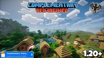 Complementary Reimagined Shader Minecraft PE 1.20+ | RTX Shader | Render Dragon [100% Working] MCPE
